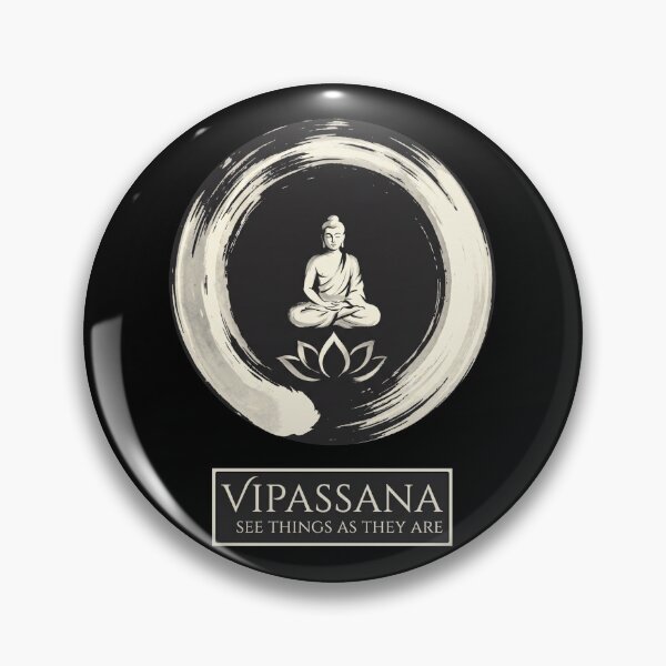 Item preview, Vipassana – See Things As They Are | Mindfulness Zen Clarity & Truth Design designed and sold by ArtsyExplorer.