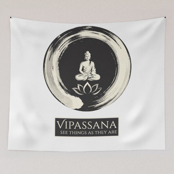 Item preview, Vipassana – See Things As They Are | Mindfulness Zen Clarity & Truth Design designed and sold by ArtsyExplorer.