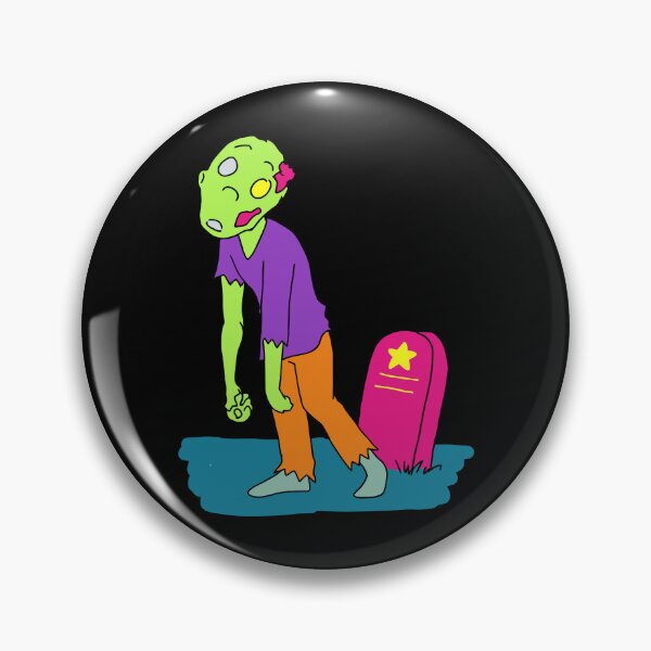Item preview, Groovy Graveyard Zombie designed and sold by RetroXylora.