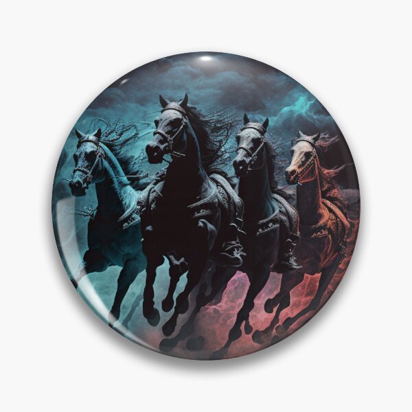 Item preview, The Four Horses Ride  designed and sold by CleverCulture.