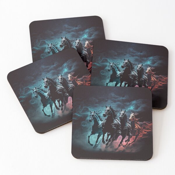 Item preview, The Four Horses Ride  designed and sold by CleverCulture.