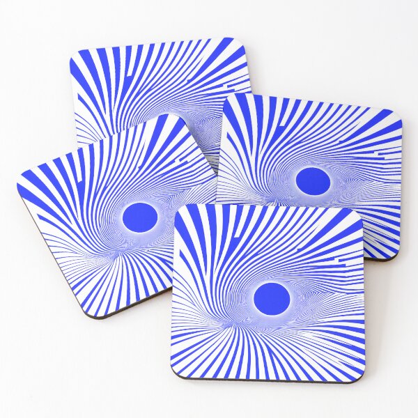 Item preview, Doppler effect. Blue spiral. Halfotne effect designed and sold by ArtEventET.