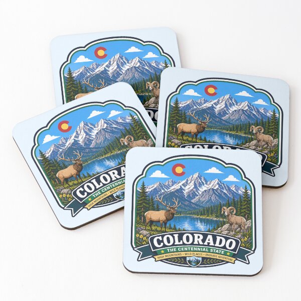 Item preview, Colorado - High Mountains Endless Adventure designed and sold by Myra365Art.