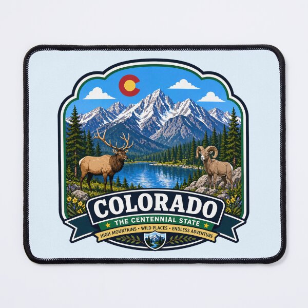 Item preview, Colorado - High Mountains Endless Adventure designed and sold by Myra365Art.