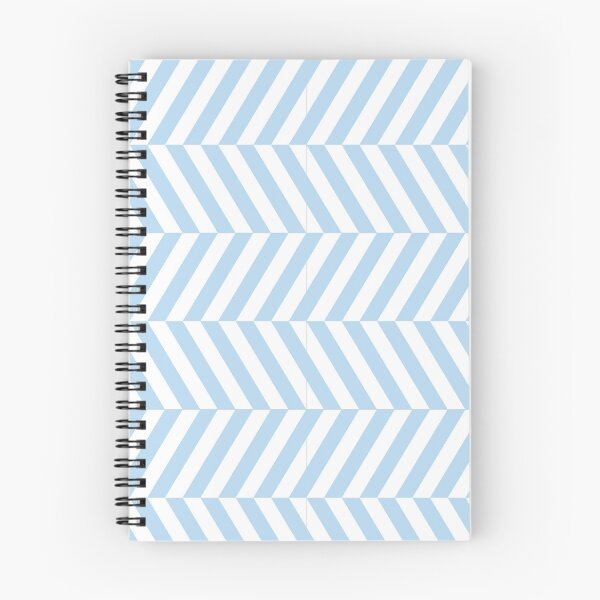 Item preview, White And Ice Blue Herringbone Pattern designed and sold by pattern-archive.
