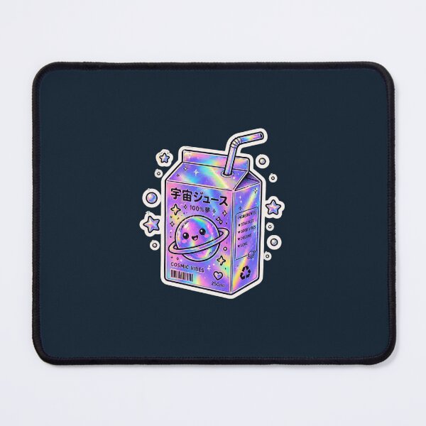 Item preview, Holographic Cosmic Juice Sticker – Kawaii Retro Aesthetic Space Drink Design designed and sold by Digital_products_0111.