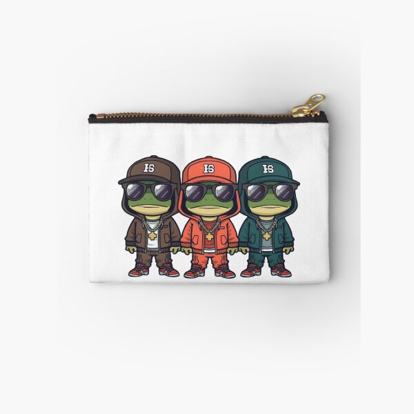 Item preview, rapping frogs designed and sold by PatronesKawai.