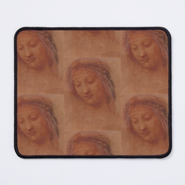 Item preview, The Head of St Philip by Leonardo da Vinci – High Renaissance Drawing Poster designed and sold by artofuniverse.