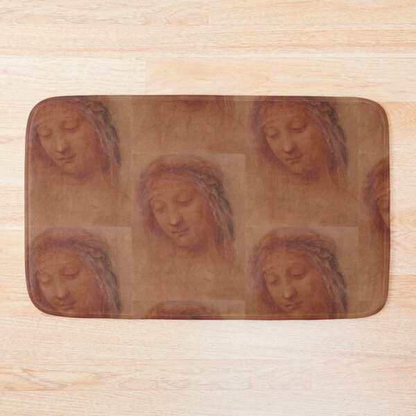 Item preview, The Head of St Philip by Leonardo da Vinci – High Renaissance Drawing Poster designed and sold by artofuniverse.