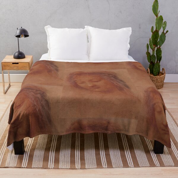 Item preview, The Head of St Philip by Leonardo da Vinci – High Renaissance Drawing Poster designed and sold by artofuniverse.