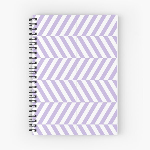 Item preview, White And Lavender Herringbone Pattern designed and sold by pattern-archive.