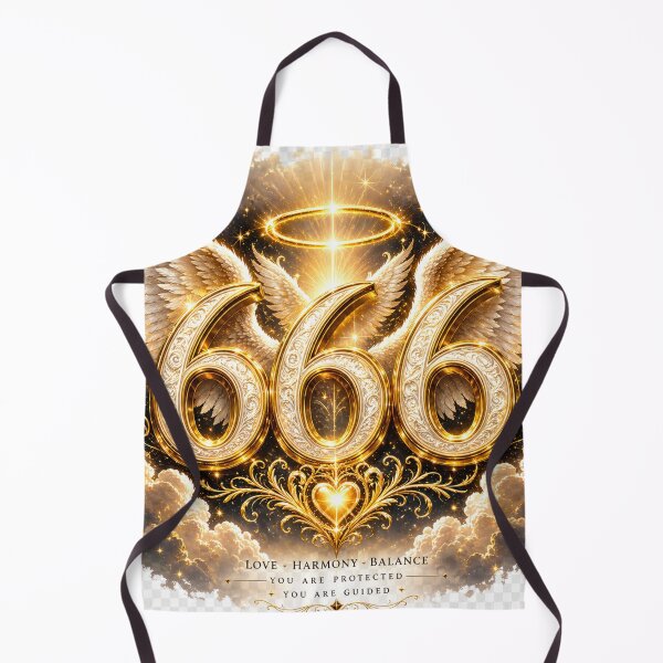 Item preview, Golden Angel Number 666 Balance Harmony Light designed and sold by HiteshArt111.