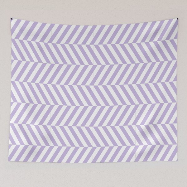 Item preview, White And Lavender Herringbone Pattern designed and sold by pattern-archive.