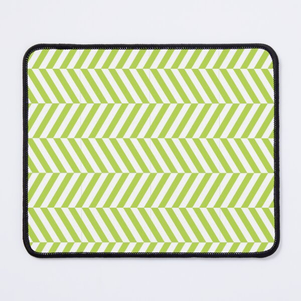 Item preview, White And Lime Herringbone Pattern designed and sold by pattern-archive.