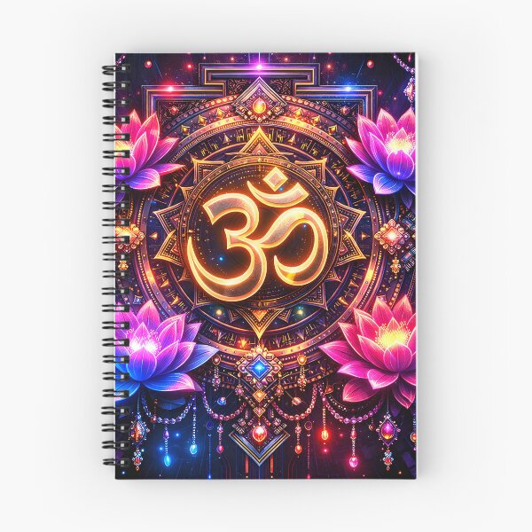 Item preview, Om & Yantra Om Symbol — Hindu God Art | Cyberpunk designed and sold by CosmicLotusArt.