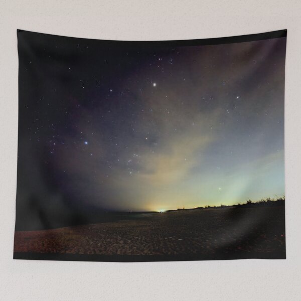 Item preview, Starlit Shore: Midnight over the Gulf designed and sold by TheScenicValut.