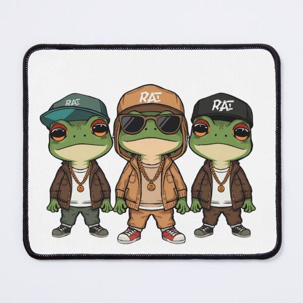 Item preview, rapping frogs designed and sold by PatronesKawai.