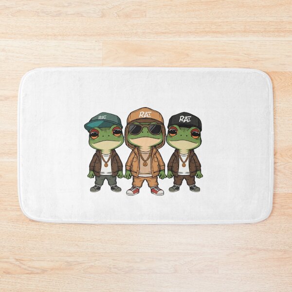 Item preview, rapping frogs designed and sold by PatronesKawai.