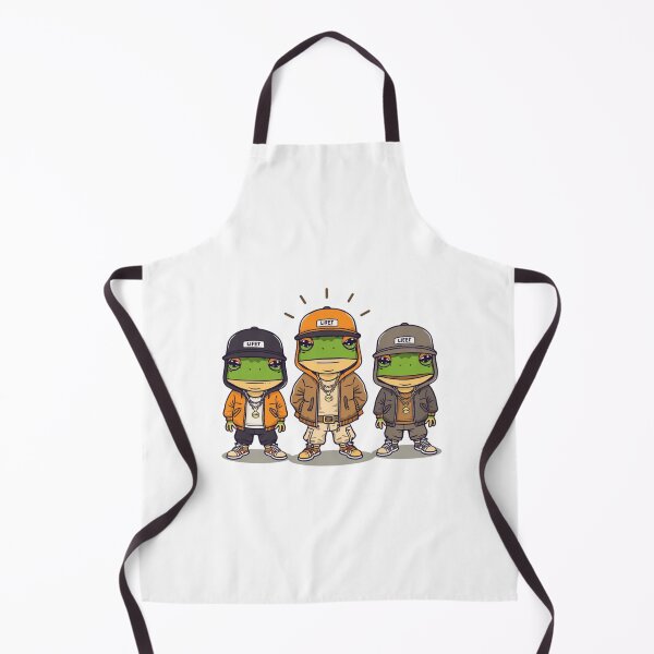 Item preview, rapping frogs designed and sold by PatronesKawai.