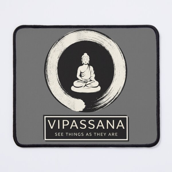 Item preview, Vipassana – See Things As They Are | Mindfulness Truth & Clarity Design designed and sold by ArtsyExplorer.