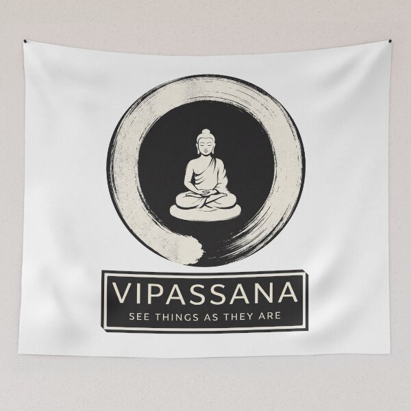 Item preview,  Vipassana – See Things As They Are | Mindfulness Truth & Clarity Design designed and sold by ArtsyExplorer.