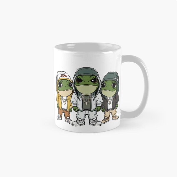 Item preview, rapping frogs designed and sold by PatronesKawai.