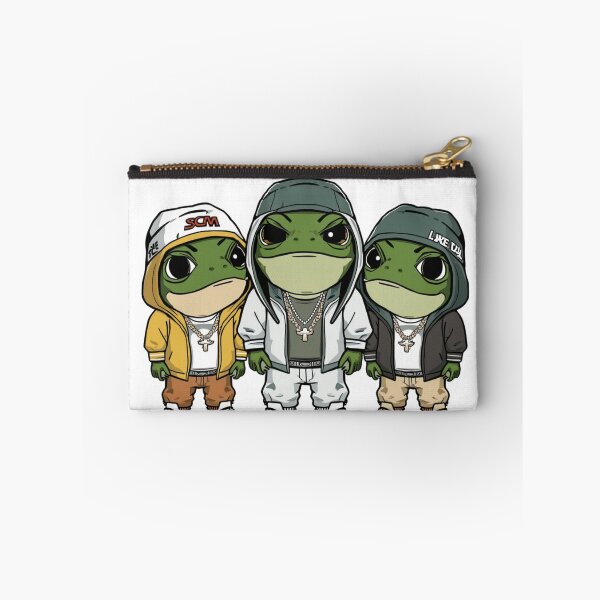 Item preview, rapping frogs designed and sold by PatronesKawai.