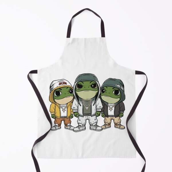 Item preview, rapping frogs designed and sold by PatronesKawai.