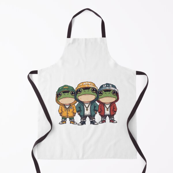 Item preview, rapping frogs designed and sold by PatronesKawai.