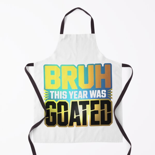 Item preview, Bruh This Year Was Goated Trendy Gen Z Slang Graphic T-Shirt designed and sold by MerchlyMike.
