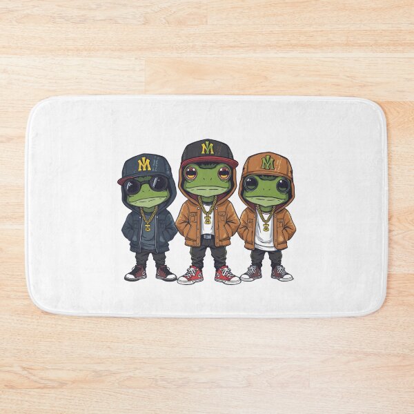 Item preview, rapping frogs designed and sold by PatronesKawai.