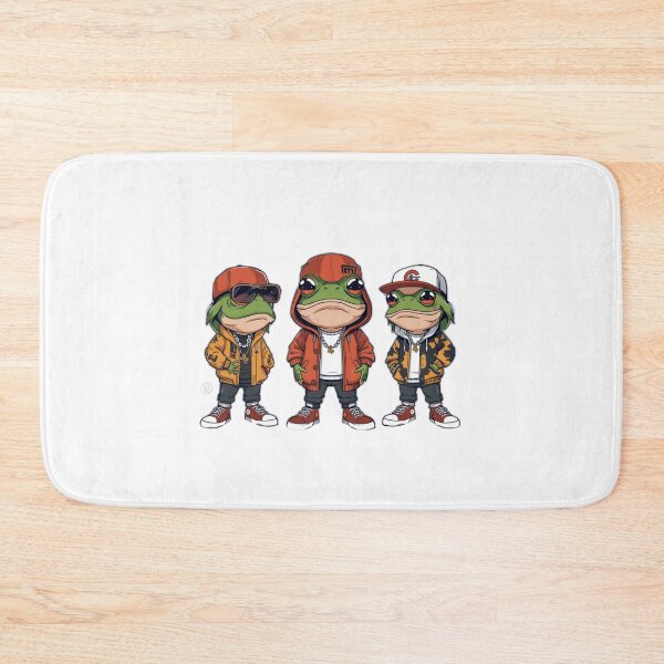 Item preview, rapping frogs designed and sold by PatronesKawai.