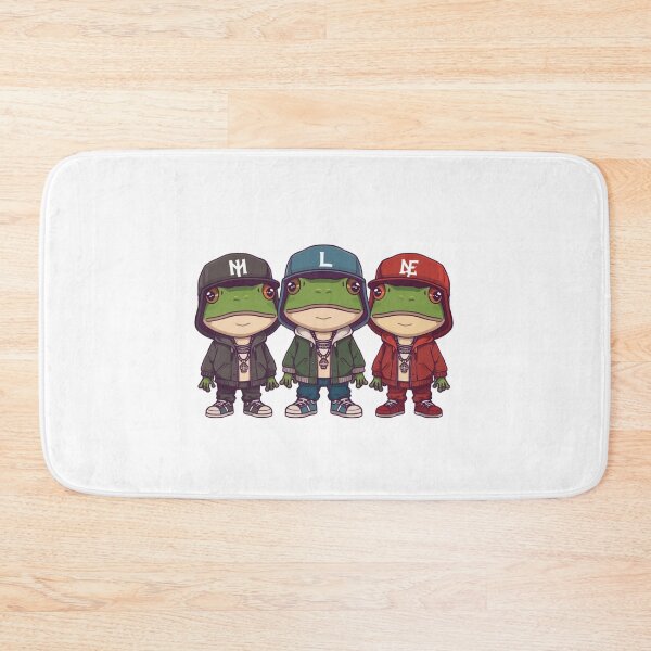 Item preview, rapping frogs designed and sold by PatronesKawai.
