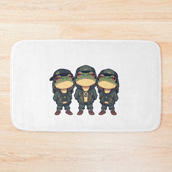 Item preview, rapping frogs designed and sold by PatronesKawai.