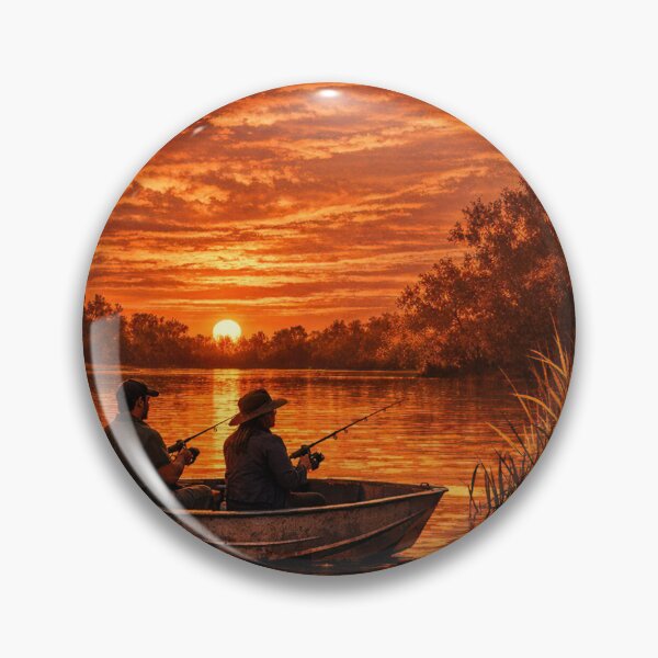 Item preview, Red Sky Sunset on the River designed and sold by CarolM.