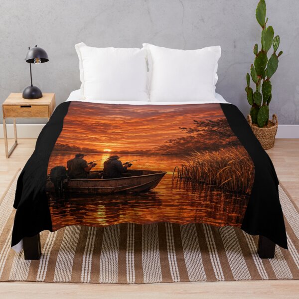 Item preview, Red Sky Sunset on the River designed and sold by CarolM.