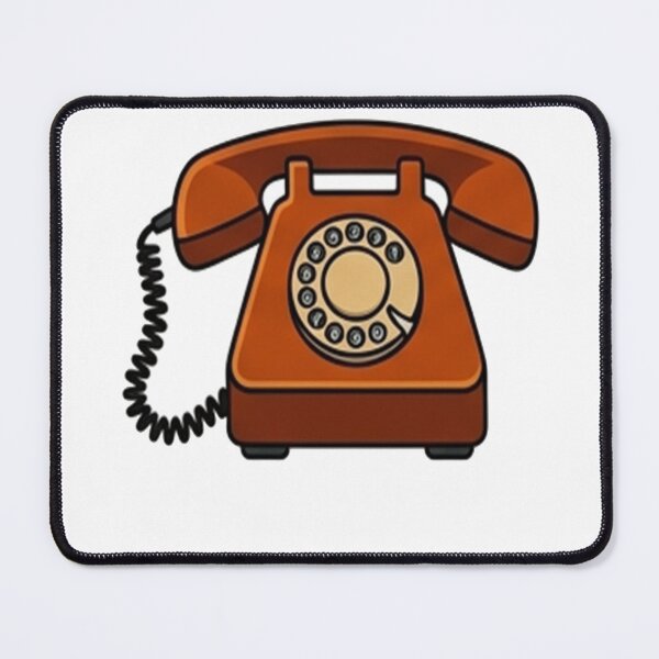 Item preview, vintage telephone retro rotary phone designed and sold by  Mudikeys.