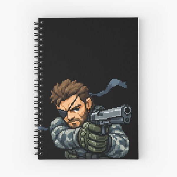 Aperçu de l'œuvre Soldat pixelisé de Metal Gear Solid créée et vendue par Imprearte.