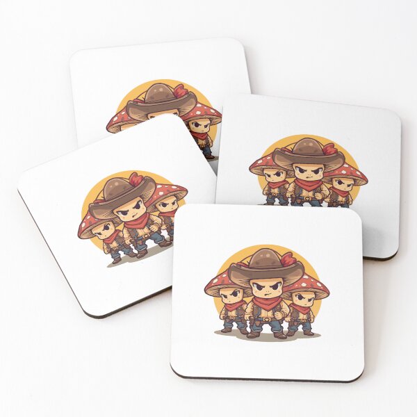Item preview, Cowboy Mushrooms designed and sold by PatronesKawai.