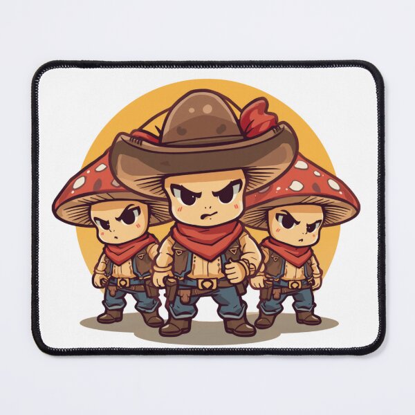 Item preview, Cowboy Mushrooms designed and sold by PatronesKawai.
