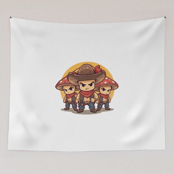 Item preview, Cowboy Mushrooms designed and sold by PatronesKawai.
