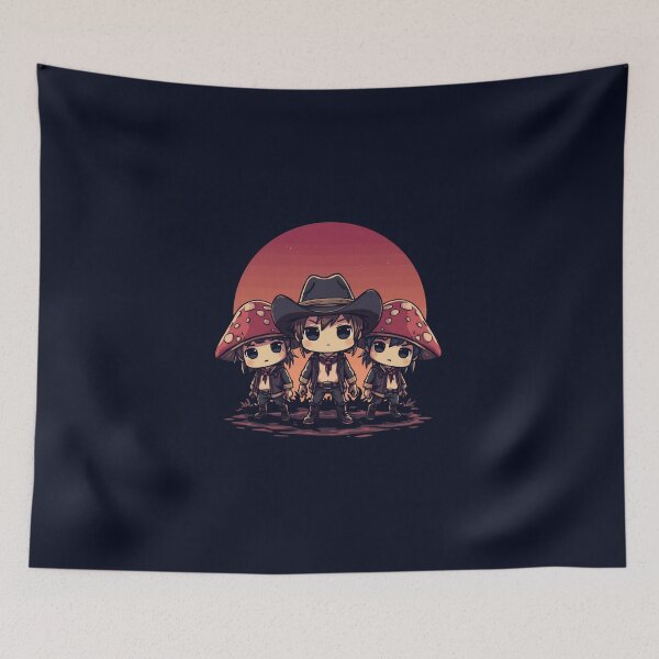 Item preview, Cowboy Mushrooms designed and sold by PatronesKawai.