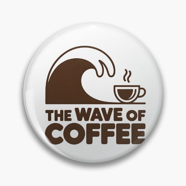 Item preview, The Wave of Coffee | Coffee Lover Art Shirt designed and sold by Milosstudio.