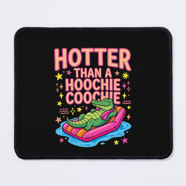 Item preview, Hotter Than A Hoochie Coochie Alligator Summer Vacation Country Music Humor designed and sold by SofenArt.