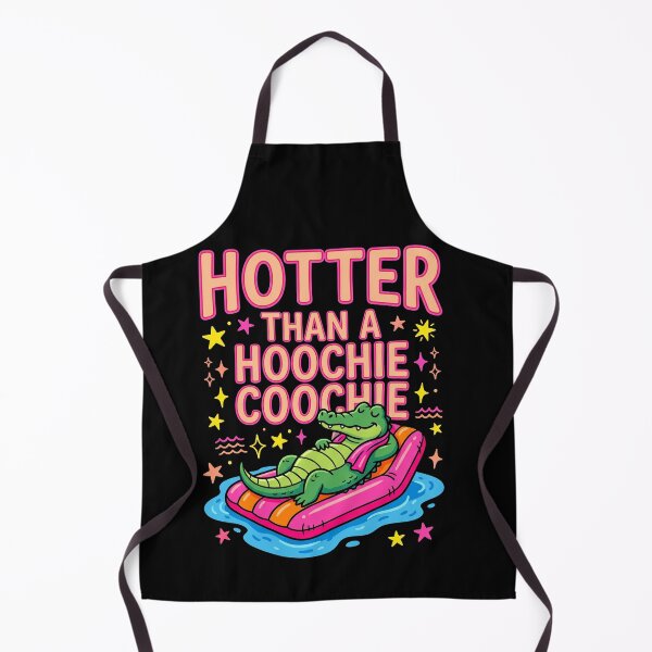 Item preview, Hotter Than A Hoochie Coochie Alligator Summer Vacation Country Music Humor designed and sold by SofenArt.