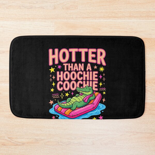 Item preview, Hotter Than A Hoochie Coochie Alligator Summer Vacation Country Music Humor designed and sold by SofenArt.