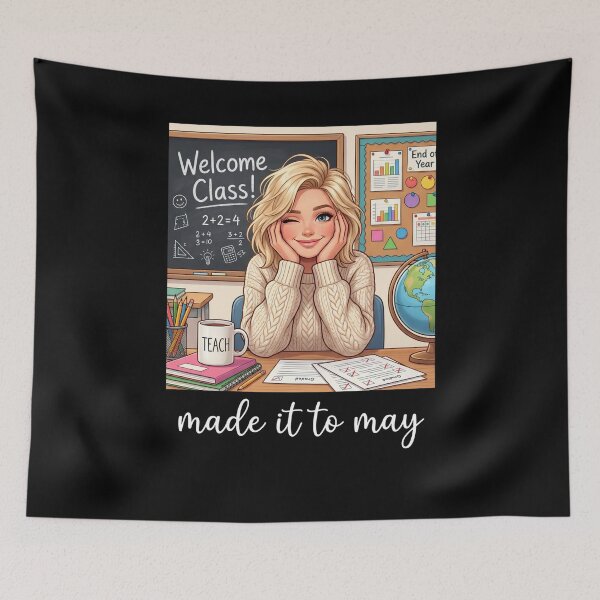 Item preview, Made It To May Teacher School Year End Educator designed and sold by SofenArt.