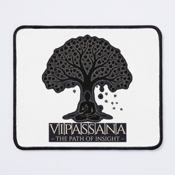 Item preview, Vipassana – The Path of Insight | Mindfulness Zen Meditation Spiritual Design designed and sold by ArtsyExplorer.