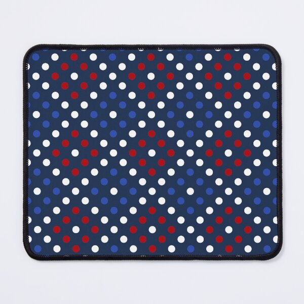 Item preview, Patriotic Square: Red, White and Blue Polka Dots designed and sold by TheFlyingBunny.