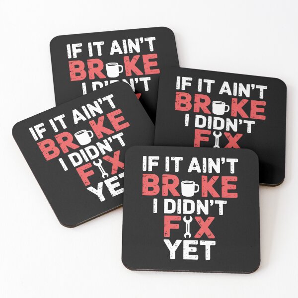 Item preview, Funny Mechanic Shirt – If It Ain't Broke I Didn't Fix Yet Gift designed and sold by T-ShirtArtTom.